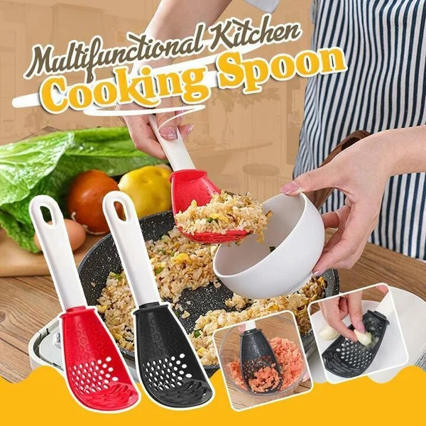 Multifunctional Kitchen Cooking Spoon（Buy 1 Get 1 Free）