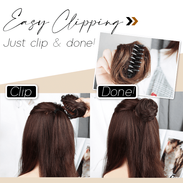 Messy Bun Easy Clip