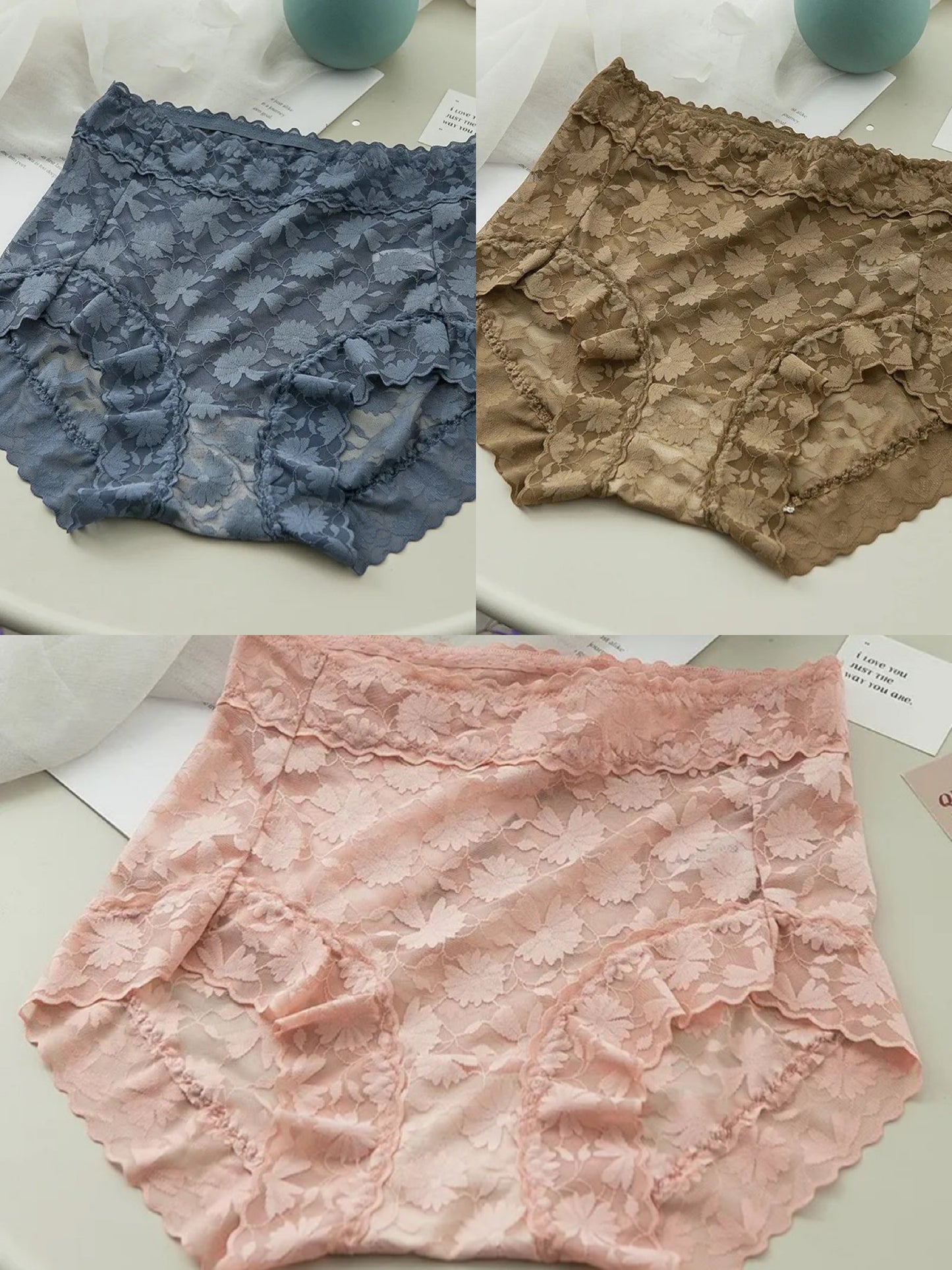 🔥2023 HOT SALE 🔥- Women High waist body-shape sexy lace panties